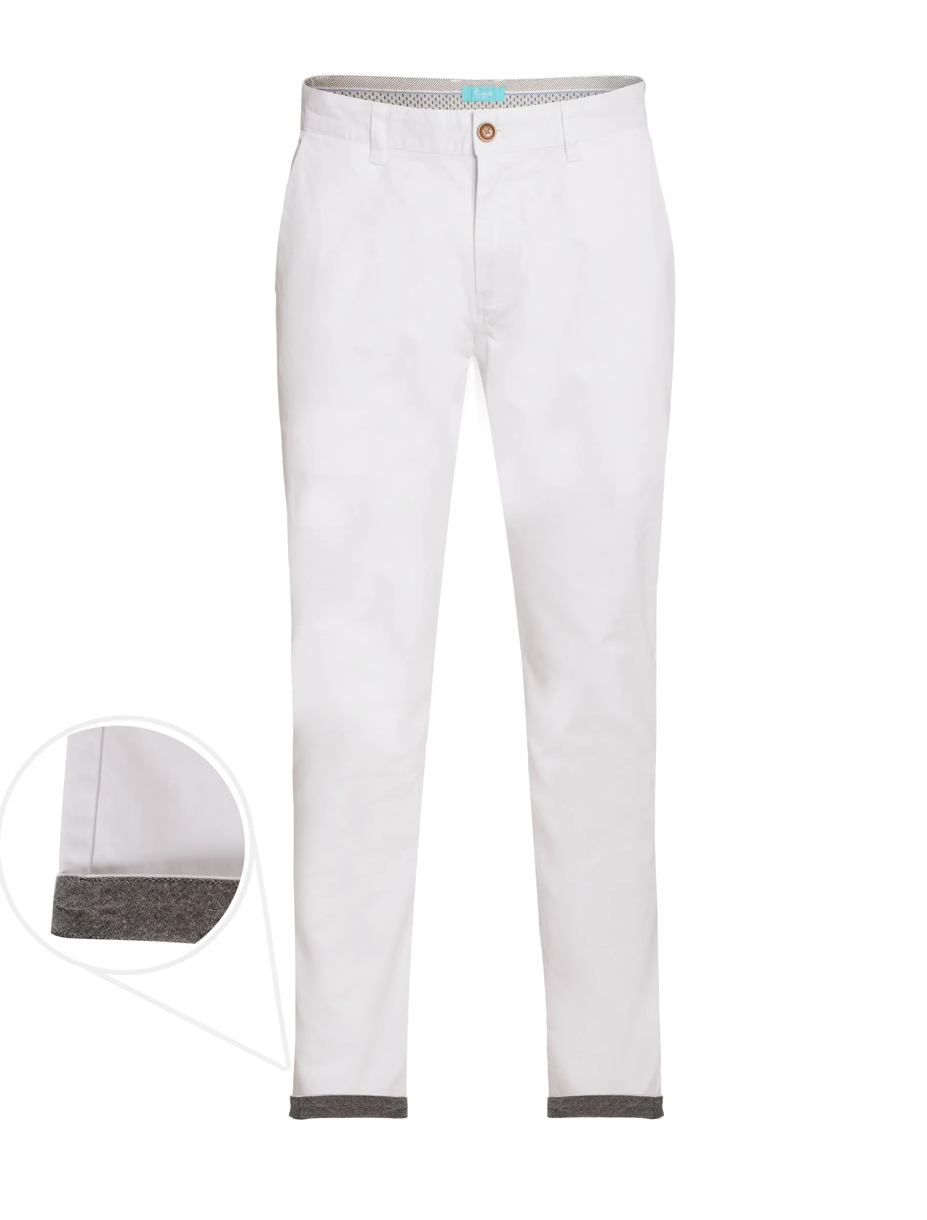 Chinos Cotton Stretch in Snow White